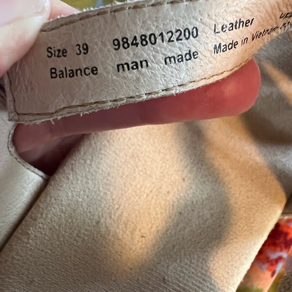Dansko Leather Stevie Platform Sandals 39 - Picture 4 of 4
